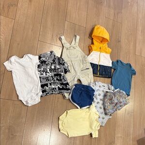 Baby boy clothes bundle size 3-6 months